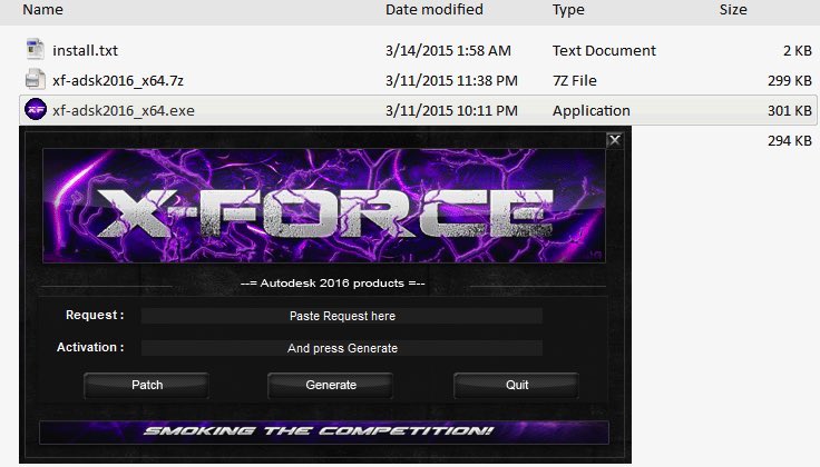 Xforce Keygen Autodesk 2017 For Mac